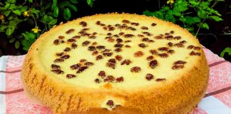 Пиріг Ізюмський - швидкий рецепт з доступних продуктів