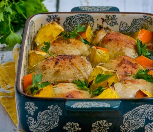 Курячі стегенця в лимонному соусі — рецепт італійської кухні