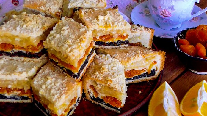 Татарський тришаровий пиріг: курага, чорнослив і кулінарний захват
