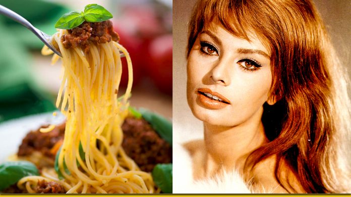 Спагеті від Софі Лорен — улюблений рецепт чудової актриси