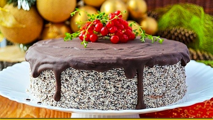 Шоколадний торт з маком і горіхами — таку смакоту не купиш в магазині
