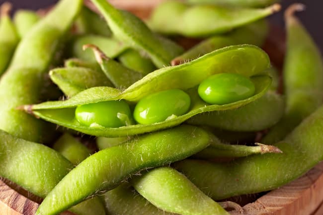 photo of edamame