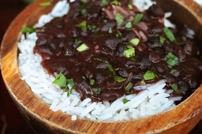 photo of rice and beans