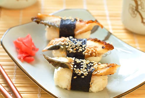 Sesame Seeds sushi
