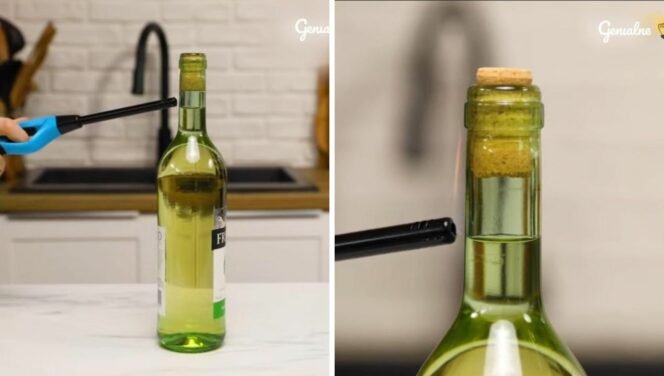 Як відкрити пляшку вина без штопора під рукою