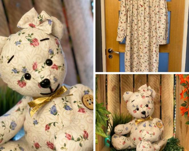The &#8220;Remembrance&#8221; Teddy Bears Are Stitched from the Favorite Outfits of Those Who Have Passed Away. Beautiful Mementos!