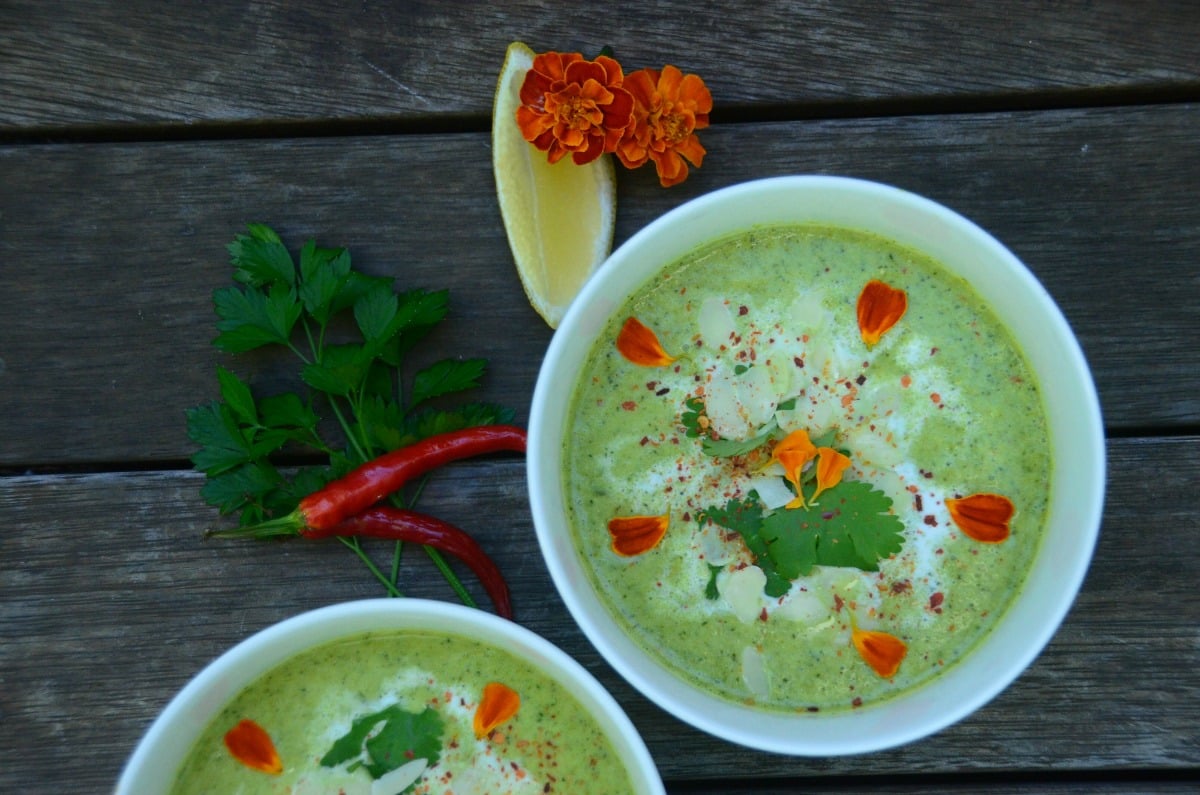 Broccoli and Coconut Soup